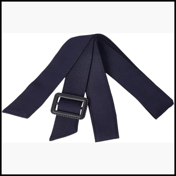 Adjustable Overcoat Waistband with Buckle Cloth Sash Belt main image 5